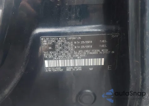 2018 Toyota Rav4 Se z USA, uszkodzony, nr VIN JTMJFREV3JJ728726